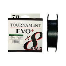 Daiwa Tournament Evo+ 135m 0.08mm 8x Dark Green İp Misina