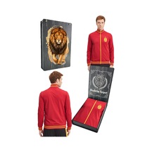 Galatasaray Lisanslı Sarı Kırmızı 5 Yıldızlı Sweat Gs Aslan Baskılı Ahşap Kutulu Kırmızı