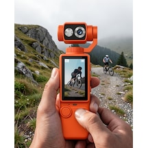 Gimbal Kamera 4k Video Çekim 180 Derece Dönebilen Lens Uczzzq8aksiyonkamera-1