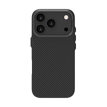 Labs 17 Pro İle Uyumlu Kablosuz Şarj Uyumlu Destekli Kevlook Kılıf Darbe Önleyici, Tam Koruma Siyah