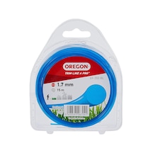 Oregon Yuvarlak Çim Biçme İpi, 1,7 Mm, Mavi, Çim, Yabani Ot, Çim Ve Çiçek Tarhları İçin, Bahçe