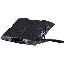 Fanlı Laptop Standı Benks SR08 11 Fanlı RGB Led Işıklı Soğutucu Stand Oyunculara Özel