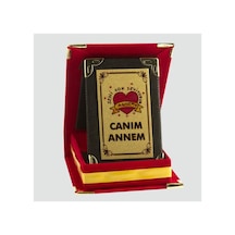 Canım - 408 - Annem - Nazblsmm - Plaketi Kırmızı
