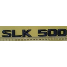 Mercedes Uyumlu Yazı Slk 500 Siyah