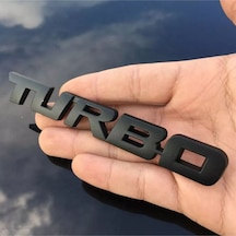 Turbo Piano Black Bagaj Yazısı 3m 3d Abs Renault Symbol