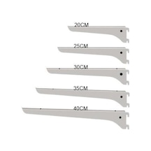 Raf Destek Kolu - Ahşap Raf Desteği, Raf Tutucu Ayak - Sunta, Mdf Destek Kolu Beyaz-4 Adet-40 Cm Beyaz