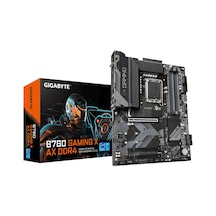 Gigabyte B760 Gaming X AX DDR4 Intel B760 5333 MHx (OC) DDR4 Soket 1700 ATX Anakart