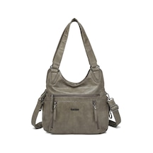 Smart Bags Kadın Günlük Orta Boy Omuz Çantası Yumuşak Tasarım Çok Cepli 1861-7 Mint