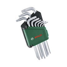 Bosch Torx Allen Anahtar Takımı 9 Parça - 1600a02z9c