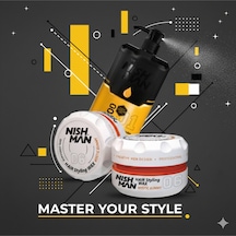 06 Saç Şekillendiric Ultra Sert Parlak Wax 100 Ml X 5 Adet/ + 1250 Ml Tuzsuz Şampuan Hediye