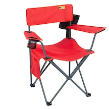 Funky Chairs Camper Katlanabilir Kamp Piknik Sandalyesi - Kırmızı