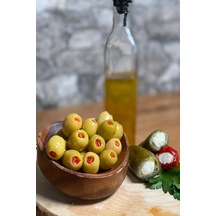 Biberli Yeşil Zeytin 500 G