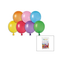 Renkli Su Balon 3 İnç - 8 CM - 500pcs 4434