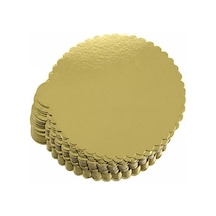 Pasta Altlığı Mendil Gold 50 Li 22 Cm Beyaz