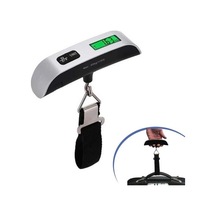 Hobibahçem Dijital Ekranlı Valiz Kilo Ölçücü Hassas Valiz Tartısı Gümüş