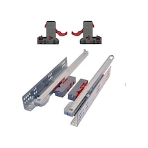 Samet Smart Slide Bas Aç Kısmi Açılım Ray 350mm Çok Renkli
