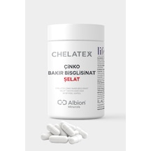 Chelatex Çinko Bakır Bisglisinat Şelat 60 Bitkisel Tablet