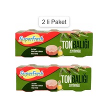 SuperFresh Zeytinyağlı Ton Balığı 3x75 gr (2'li paket)