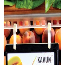 Pervaz Kaset Askılığı - Uzunluk 100 Cm Pakette 10 Adet