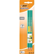 4 Adet Bic Kurşun Kalem Silgi Kalemtıraş Set