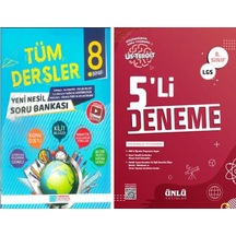 Evrensel İletişim 8.sınıf Tüm Dersler Yeni Nesil Soru Bankası Ve Ünlü 5 Li Deneme Seti 2 Kitap