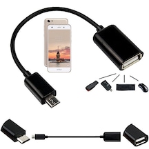 Micro USB To Otg Kablo Sony Samsung Lg Çevirici Adaptör An-7034