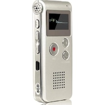Kingboss Hs-27 8 Gb Dijital Ses Kayıt Cihazı Gri Te