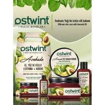 Ostwint Avokado Özlü El Yüz ve Vücut Losyonu 100 ML + Avokado Cilt Bakım Kremi 300 ML
