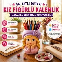 Sevimli Kız Kalemlik Kırmızı