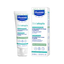 Mustela Stelatopia Emollient Face Cream Yüz Kremi 40 ml - YENİ AMBALAJ