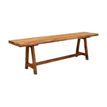 Masif Ahşap Bank Bench 150 Cm
