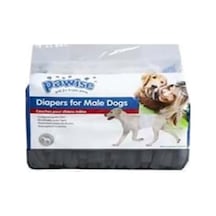 Pawise Erkek Köpek Çiş Pedi Medium Siyah 12 Adet