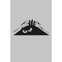 Bagajdan Bakan Adam Araç Oto Sticker (30X13,5 Cm)