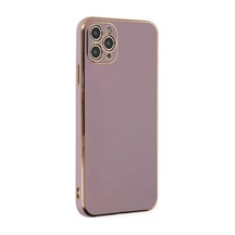 Apple İphone 11 Pro Max Kılıf Volet Silikon - Mor