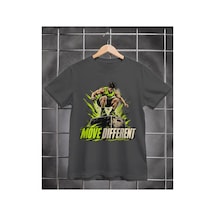 Segungear Movedifferent Erkek Regular Fit Baskılı Spor Tişört Gri - 933732637 Gri