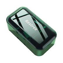 Homyl Taşınabilir Hap Saklama Kutusu 3'ü 1 Arada Yeşil Yeşil