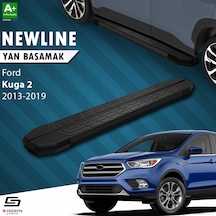 S-dizayn Ford Kuga 2 Newline Siyah Yan Basamak 183 Cm 2013-2019 A+ Kalite