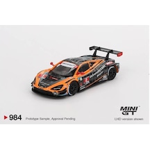 Mini Gt 984 Mclaren 720s Gt3 Evo Pfaff Motorsports 2024 Imsa Daytona 1/64 Model Araba