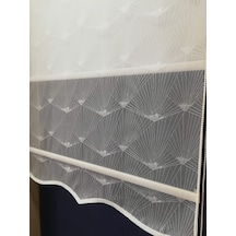 1.Kalite Tül&Stor Çift Mekanizmalı Perde Etekli