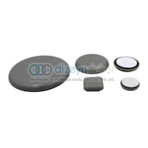 Sandalye Koltuk Keçesi Teflon Plastik Yapışkanlı 28 Mm.-12 Adet