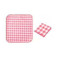 Xuweiwei Kırmızı Beyaz Renkli Kokusuz Kamp Piknik Örtüsü Su Geçirmez Katlanır