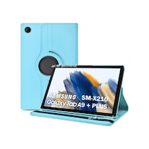 Samsung Uyumlu Galaxy Tab A9 Plus SM-X210 360 Dönen 11" Tablet Kılıf