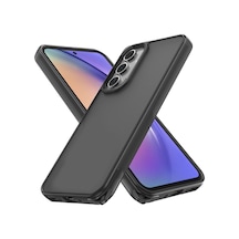 Samsung Galaxy Uyumlu A14 Kılıf Elegant Seri Silikon Kapak Siyah