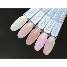 Momo Professional Kalıcı Oje French Base F004 Soft Pembe 14 Ml