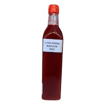 Ev Yapımı Kızılcık Özü Cam Şişe 700 G