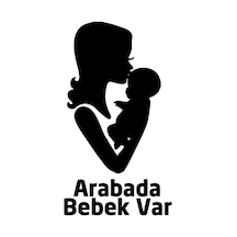 Arabada Anne Ve Bebek Var Sticker Yapıştırma 15Cm