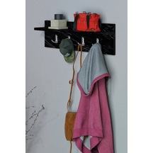 Asela Raflı Antre Genç Odası Duvar Askılığı Anahtarlık