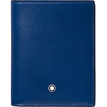 Mont Blanc Montblanc Meisterstück Compact Cüzdan 129678 Mavi