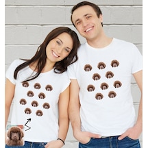 Bk Gift Kişiye Özel Evcil Hayvan Tasarımlı Beyaz Tişört-9, Sevgiliye Hediye, Arkadaşa Hediye, Trend T-shirt Kobitmeyencom33938 Bk Gift