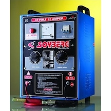 SOYBERG 12V-48V ŞARJ REDRESÖRÜ 25A (AKÜ ŞARJ CİHAZI) (AMPER AYARLI)